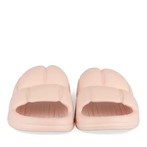 Claquettes ROSE Femme Motif Uni A Enfiler