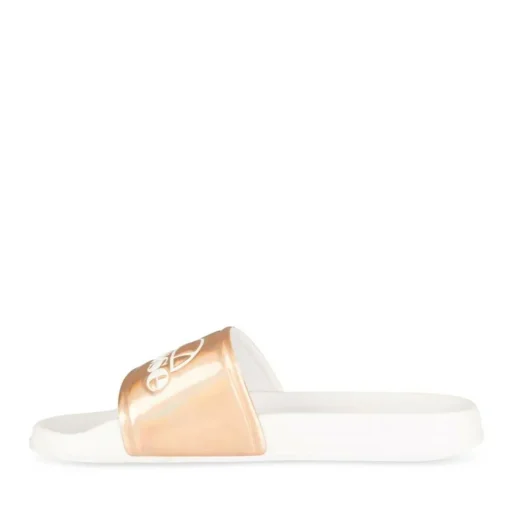 Claquettes ROSE Femme Motif Uni