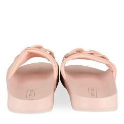 Claquettes ROSE Femme Motif Uni A Enfiler