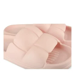 Claquettes ROSE Femme Motif Uni A Enfiler