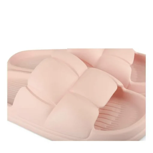 Claquettes ROSE Femme Motif Uni A Enfiler