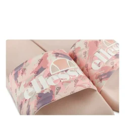 Claquettes ROSE Femme Motif Camouflage A Enfiler
