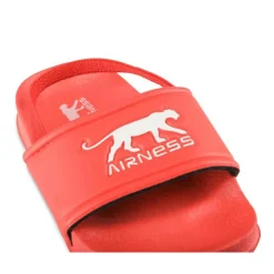 Claquettes ROUGE Garçon Motif Uni A Enfiler