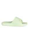 Claquettes VERT Femme Motif Uni A Enfiler