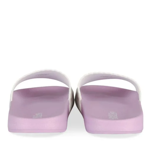 Claquettes VIOLET Fille Motif Licorne A Enfiler