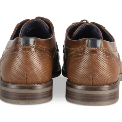 Derbies MARRON Homme Motif Uni Lacets