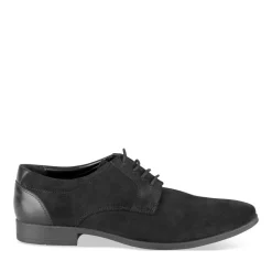 Derbies NOIR Homme CUIR Motif Uni Lacets
