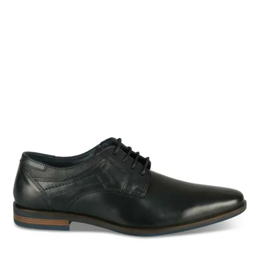 Derbies NOIR Homme CUIR Motif Uni Lacets