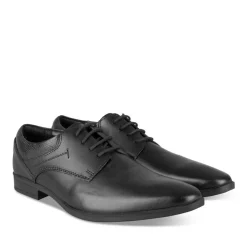 Derbies NOIR Homme CUIR Motif Uni Lacets