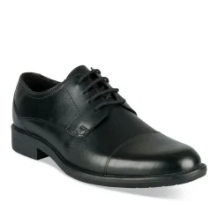 Derbies NOIR Homme CUIR Motif Uni Lacets