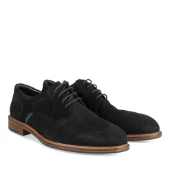 Derbies NOIR Homme CUIR Motif Uni Lacets