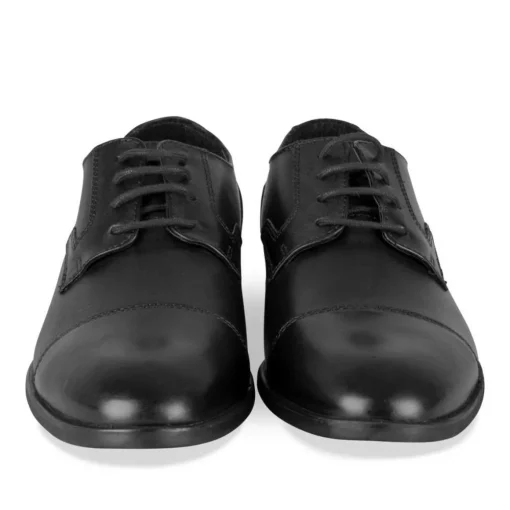 Derbies NOIR Homme CUIR Motif Uni Lacets