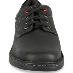 Derbies NOIR Homme CUIR Motif Uni Lacets