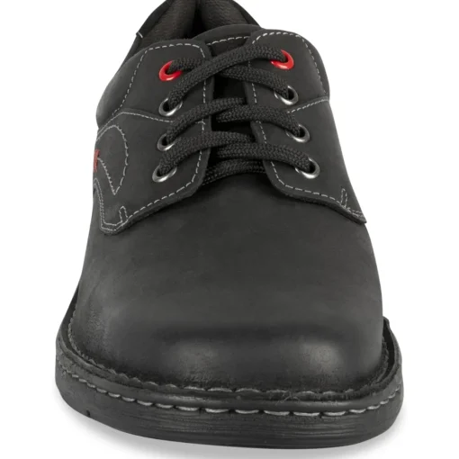Derbies NOIR Homme CUIR Motif Uni Lacets