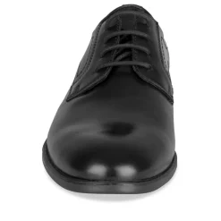 Derbies NOIR Homme CUIR Motif Uni Lacets