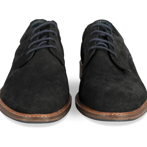 Derbies NOIR Homme CUIR Motif Uni Lacets