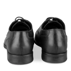 Derbies NOIR Homme CUIR Motif Uni Lacets