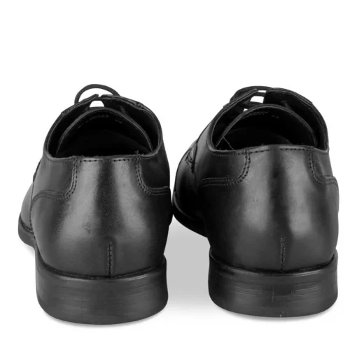 Derbies NOIR Homme CUIR Motif Uni Lacets