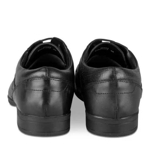 Derbies NOIR Homme CUIR Motif Uni Lacets