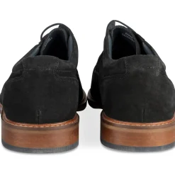 Derbies NOIR Homme CUIR Motif Uni Lacets