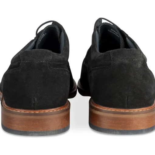 Derbies NOIR Homme CUIR Motif Uni Lacets