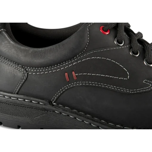 Derbies NOIR Homme CUIR Motif Uni Lacets