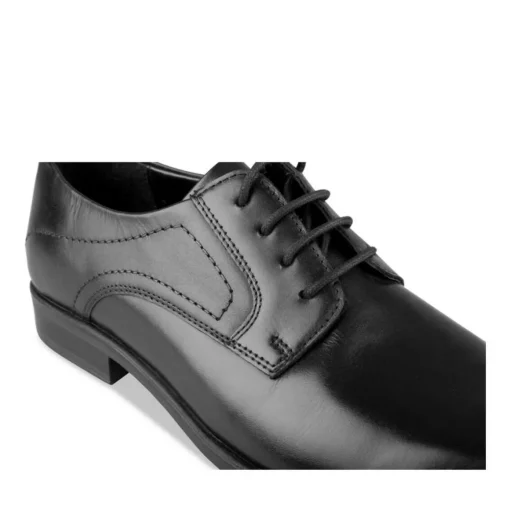 Derbies NOIR Homme CUIR Motif Uni Lacets