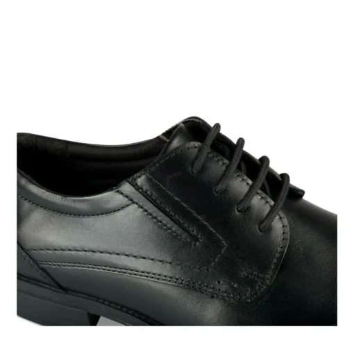 Derbies NOIR Homme CUIR Motif Uni Lacets