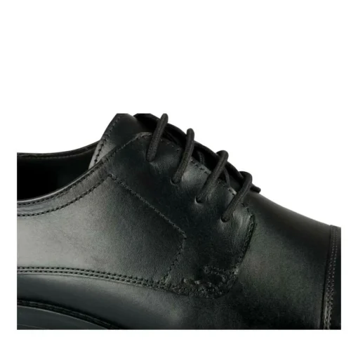Derbies NOIR Homme CUIR Motif Uni Lacets