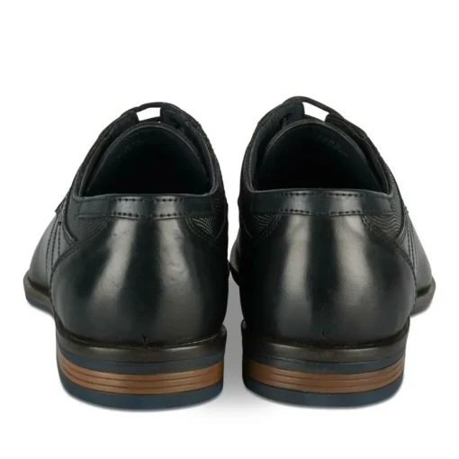 Derbies NOIR Homme CUIR Motif Uni Lacets