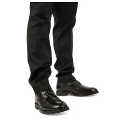 Derbies NOIR Homme CUIR Motif Uni Lacets