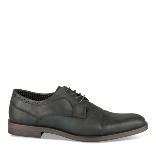 Derbies NOIR Homme Motif Uni Lacets