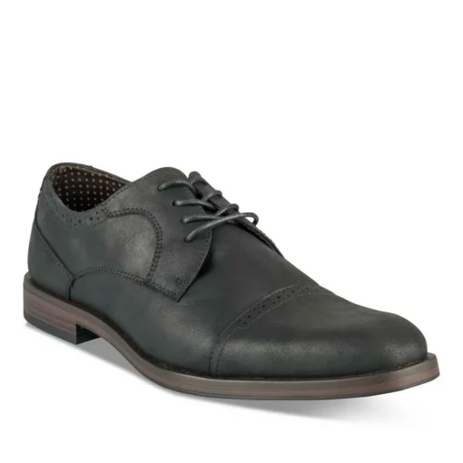 Derbies NOIR Homme Motif Uni Lacets