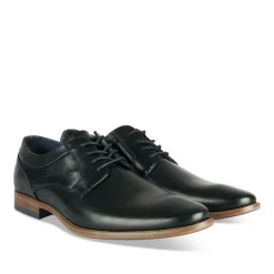 Derbies NOIR Homme Motif Uni Lacets