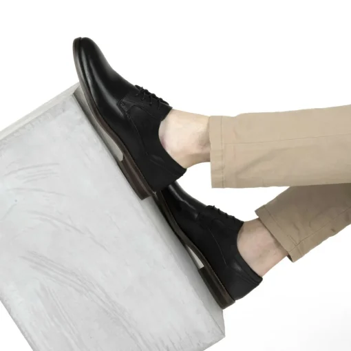 Derbies NOIR Homme Motif Uni Lacets