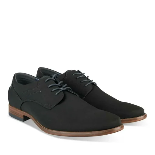 Derbies NOIR Homme Motif Uni Lacets