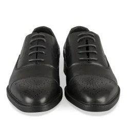 Derbies NOIR Homme Motif Uni Lacets