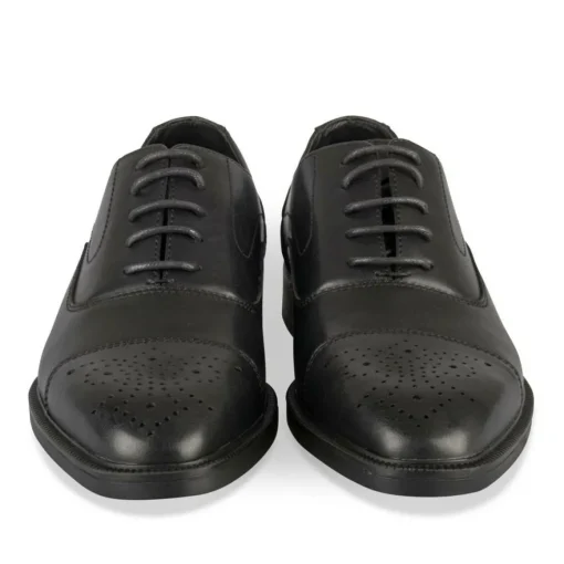 Derbies NOIR Homme Motif Uni Lacets