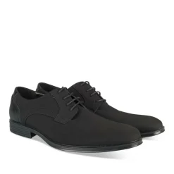 Derbies NOIR Homme Motif Uni Lacets