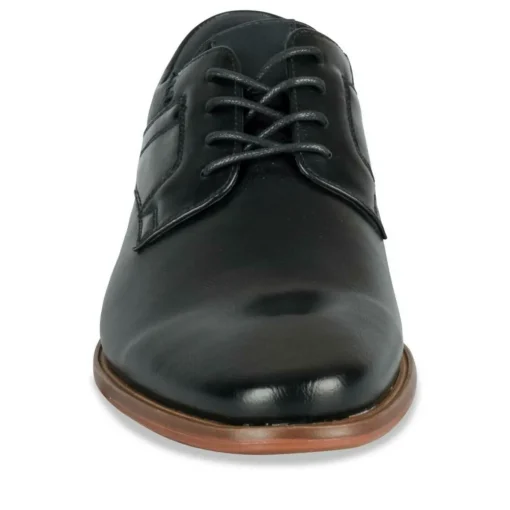 Derbies NOIR Homme Motif Uni Lacets