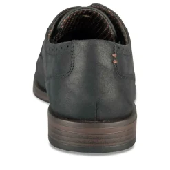 Derbies NOIR Homme Motif Uni Lacets
