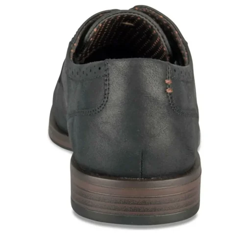 Derbies NOIR Homme Motif Uni Lacets