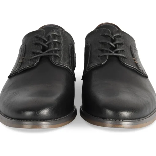 Derbies NOIR Homme Motif Uni Lacets
