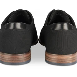 Derbies NOIR Homme Motif Uni Lacets