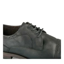 Derbies NOIR Homme Motif Uni Lacets