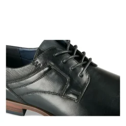 Derbies NOIR Homme Motif Uni Lacets