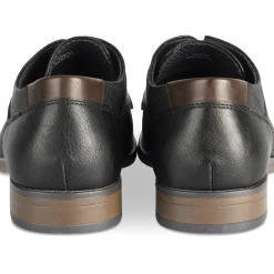 Derbies NOIR Homme Motif Uni Lacets