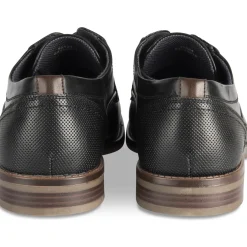 Derbies NOIR Homme Motif Uni Lacets