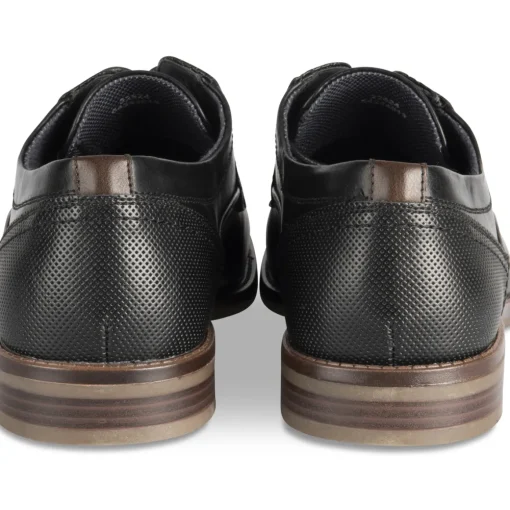 Derbies NOIR Homme Motif Uni Lacets