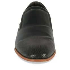 Derbies Slip-on NOIR Homme Motif Uni Lacets